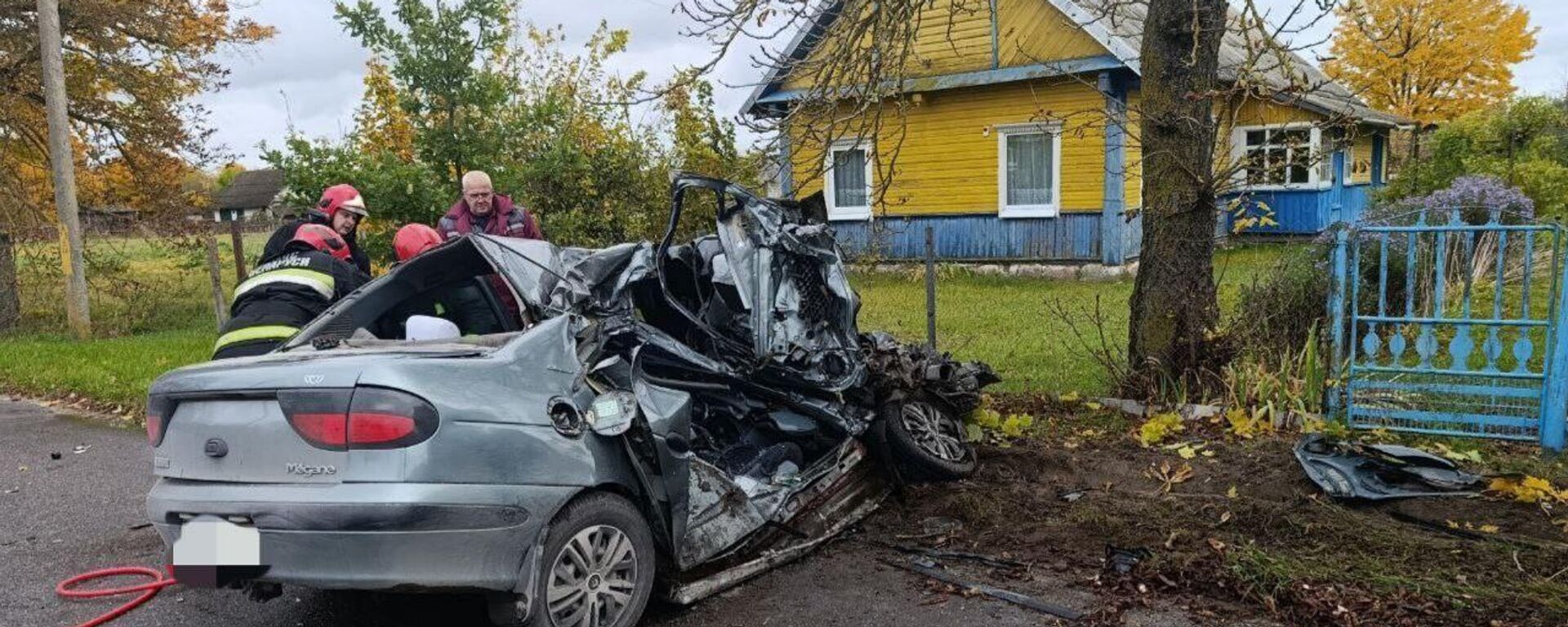 На месте ДТП - Sputnik Беларусь, 1920, 14.10.2025