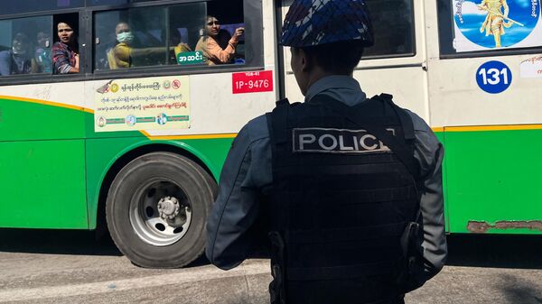 Полиция в Мьянме - Sputnik Беларусь