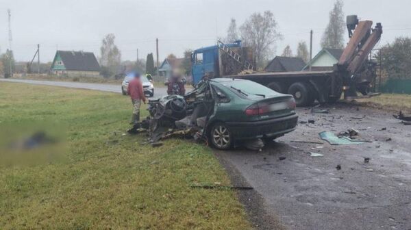 На месте ДТП - Sputnik Беларусь