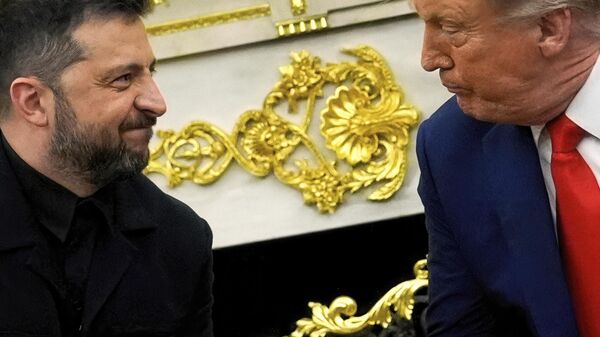 Сустрэча Трампа і Зяленскага ў Белым доме – трансляцыя - Sputnik Беларусь