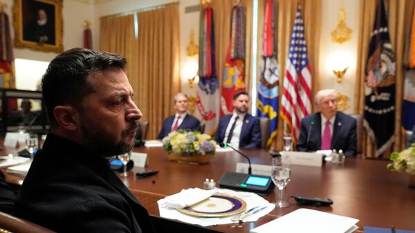 Сустрэча Дональда Трампа з Уладзімірам Зяленскім - Sputnik Беларусь