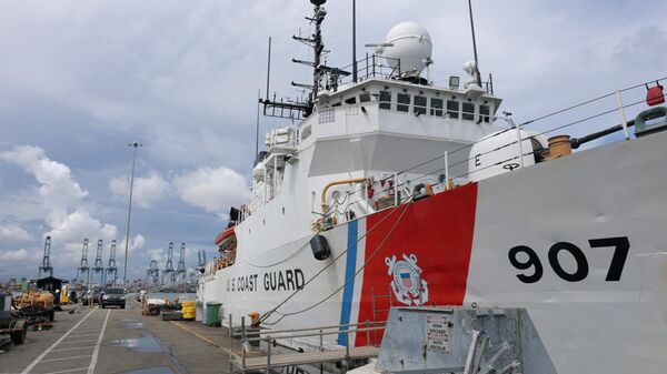 Судно береговой охраны США, архивное фото - Sputnik Беларусь