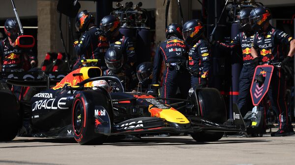 Cотрудники команды Ред Булл  - Sputnik Беларусь