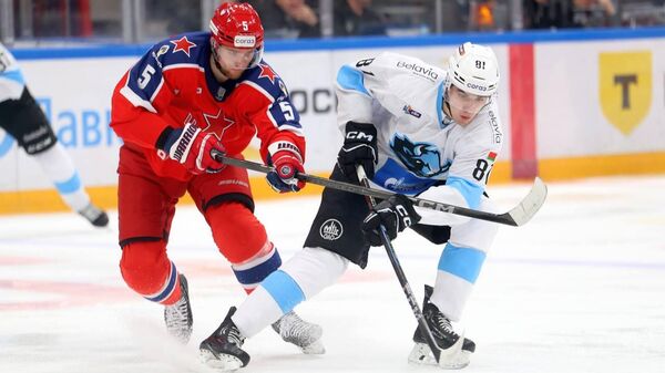 Игровой момент матча Динамо - ЦСКА  - Sputnik Беларусь