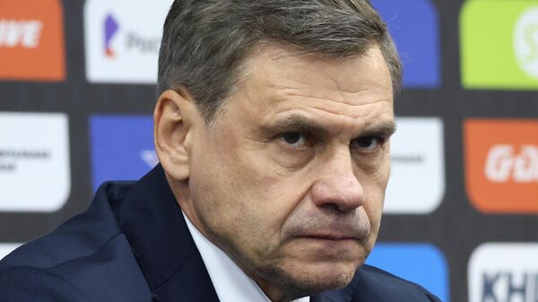 Главный тренер ХК Динамо Минск Дмитрий Квартальнов - Sputnik Беларусь