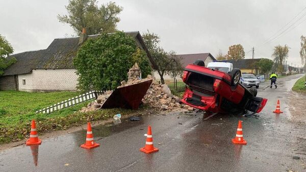 На месте ДТП - Sputnik Беларусь