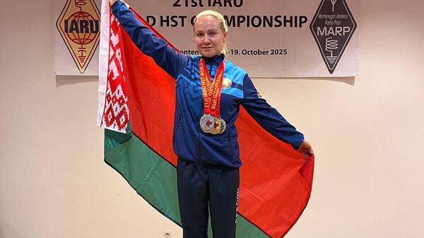 Дзесяціразовая чэмпіёнка свету па хуткаснай радыётэлеграфіі Ірына Чуйкевіч - Sputnik Беларусь