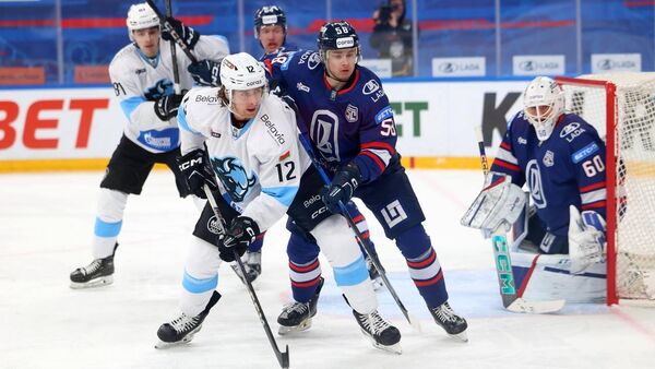 Матч между ХК Динамо-Минск и ХК Лада - Sputnik Беларусь