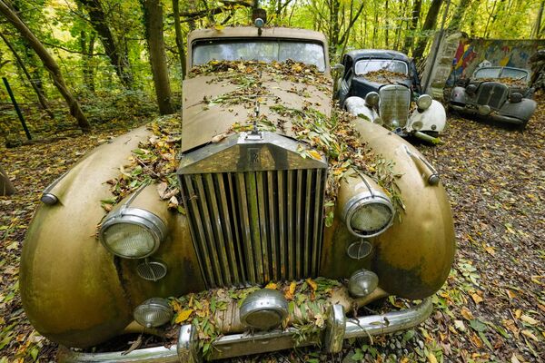 Винтажный Rolls Royce.