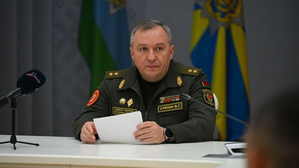 Міністр абароны Віктар Хрэнін - Sputnik Беларусь