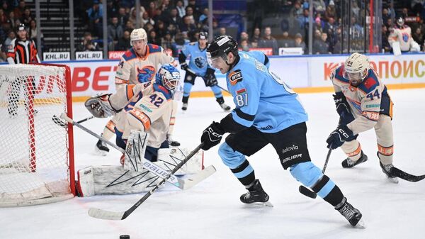 Игровой момент матча Динамо - Шанхайские драконы - Sputnik Беларусь