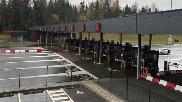 Литовский контрольно-пропускной пункт Мядининкай - Sputnik Беларусь