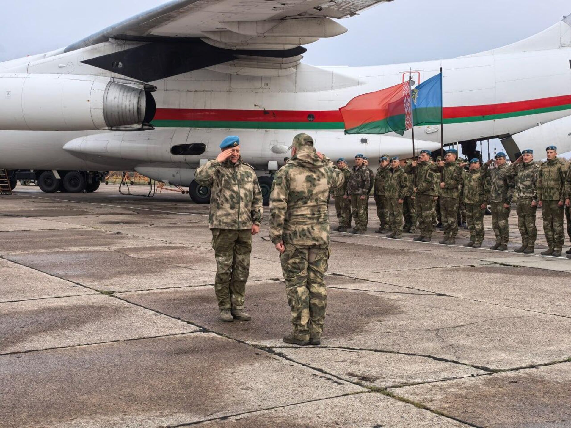 Белорусские военные вернулись домой после учений ОДКБ Нерушимое братство