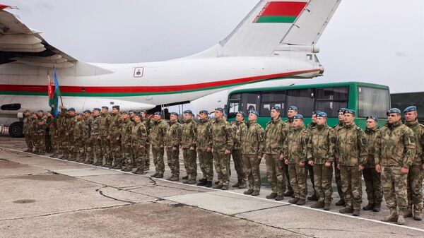 Белорусские военные вернулись домой после учений ОДКБ Нерушимое братство - Sputnik Беларусь