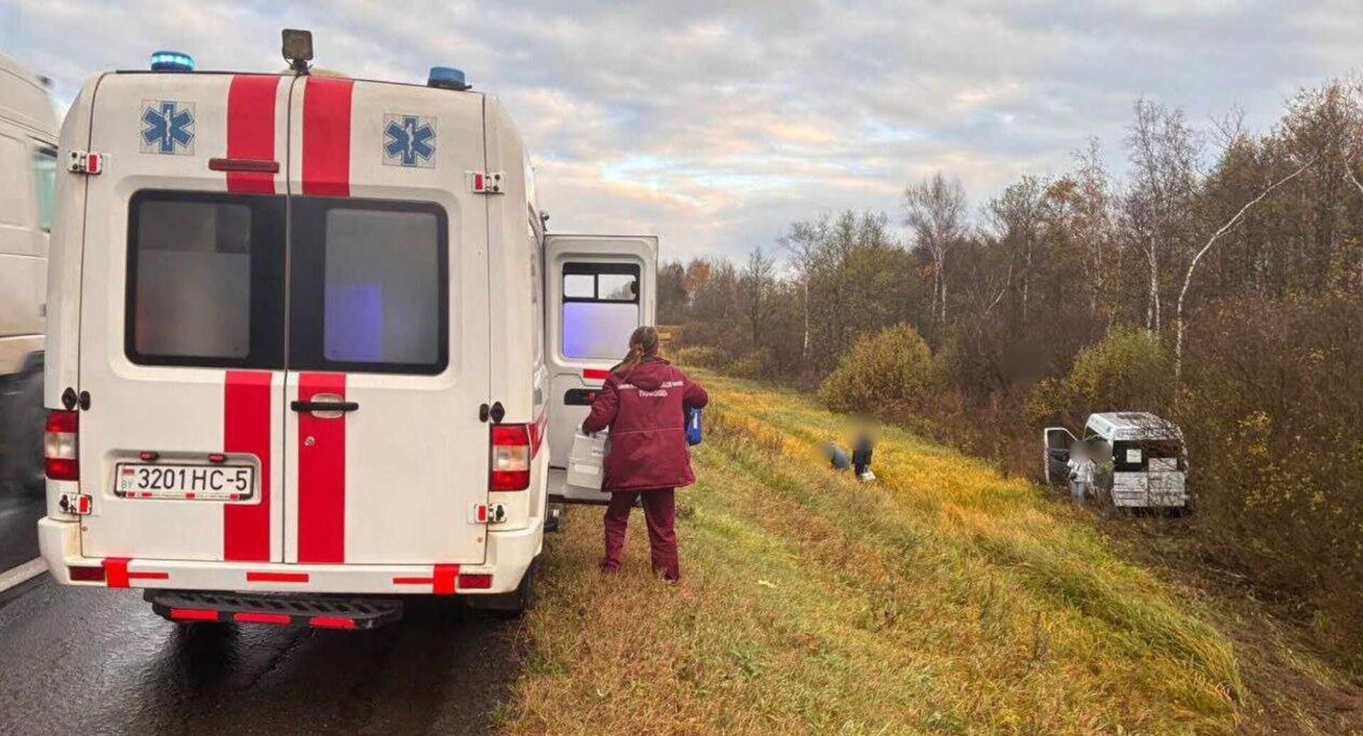 На месте ДТП - Sputnik Беларусь, 1920, 26.10.2025