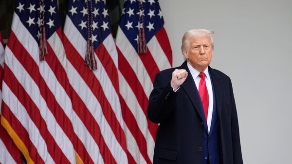 Президент США Трамп  - Sputnik Беларусь