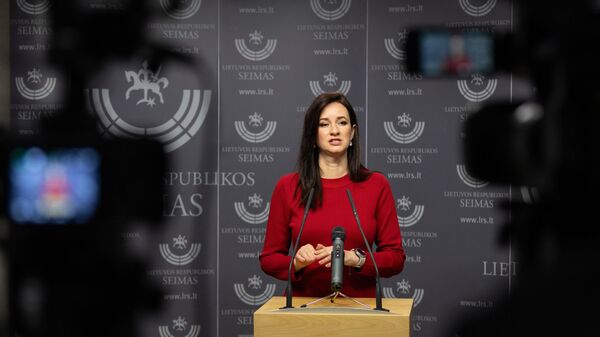 Прэм’ер-міністр Літвы Інга Ругінене - Sputnik Беларусь
