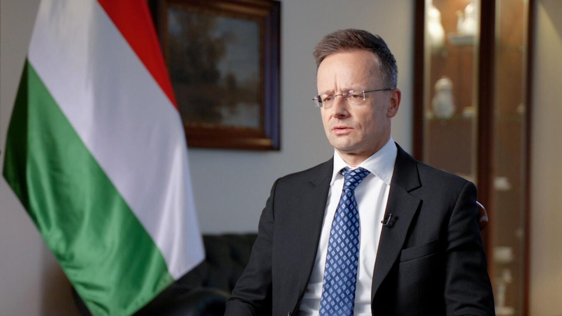 Глава МИД Венгрии Петер Сийярто