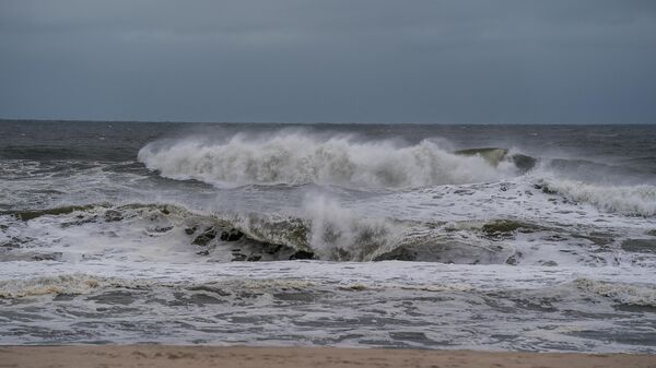 Волны во время урагана - Sputnik Беларусь