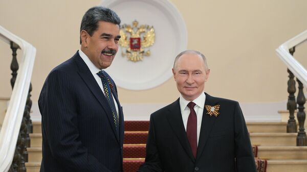 Прэзідэнт РФ Уладзімір Пуцін і прэзідэнт Венесуэлы Нікалас Мадура - Sputnik Беларусь