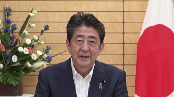 Экс-премьер-министр Японии Синдзо Абэ - Sputnik Беларусь