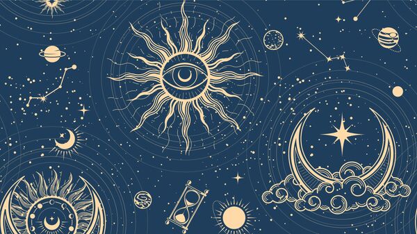 Символические изображения Луны и Солнца - Sputnik Беларусь