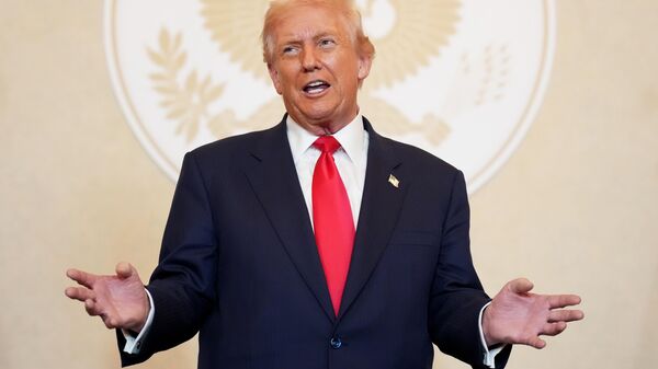 Прэзідэнт ЗША Дональд Трамп Прэзідэнт ЗША Дональд Трамп - Sputnik Беларусь