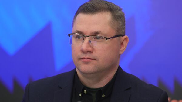 Старшыня цэнтральнага савета Сацыяльна-культурнага грамадскага аб'яднання Рух Саюз Сяргей Лушч - Sputnik Беларусь