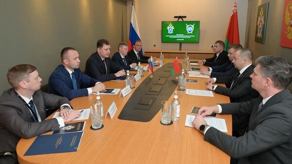 Рабочая встреча представителей Следственного комитета Российской Федерации и Следственного комитета Республики Беларусь - Sputnik Беларусь