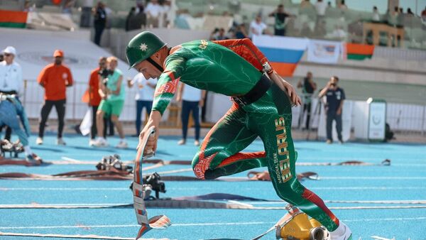 Соревнования по пожарно-спасательному спорту в Эр-Рияде - Sputnik Беларусь