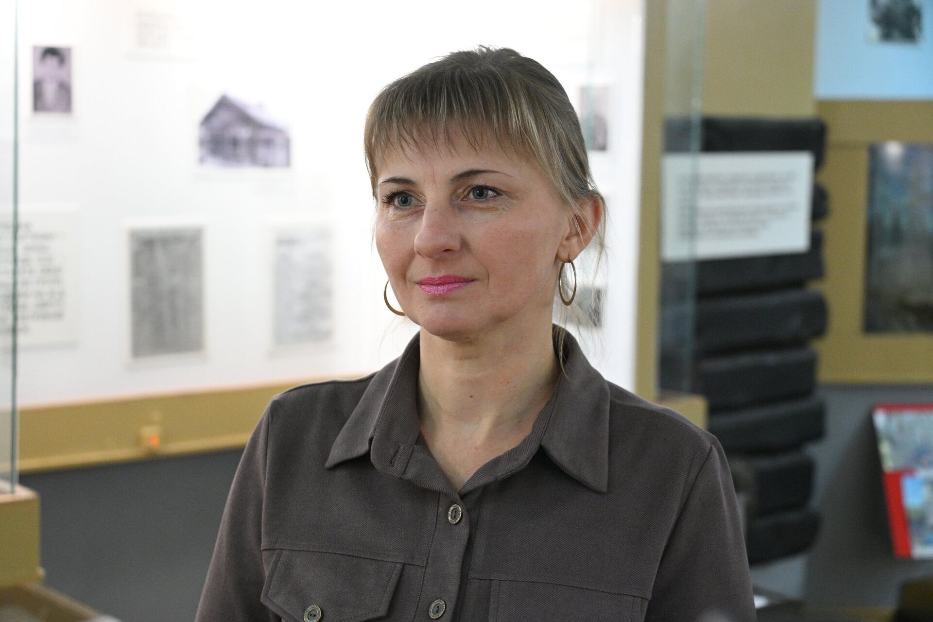 Директор Краеведческого музея Ельска Лариса Новик Директор Краеведческого музея Ельска Лариса Новик - Sputnik Беларусь, 1920, 30.10.2025