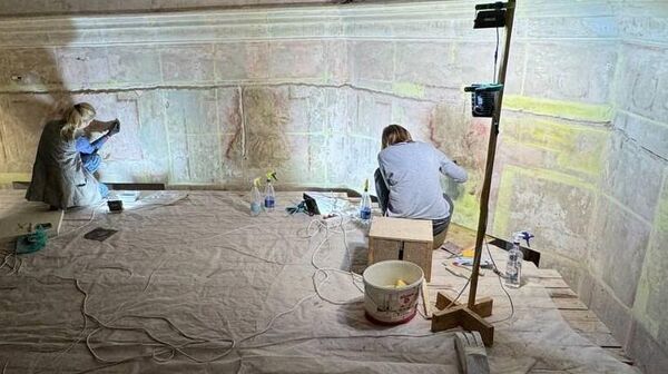 Реставрационные работы в Святске - Sputnik Беларусь