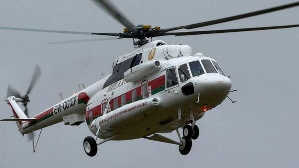 Вертолет президента Беларуси Александра Лукашенко - Sputnik Беларусь