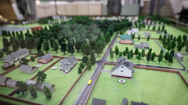 Макет усадьбы Домжерицы в Березинском биосферном заповеднике - Sputnik Беларусь