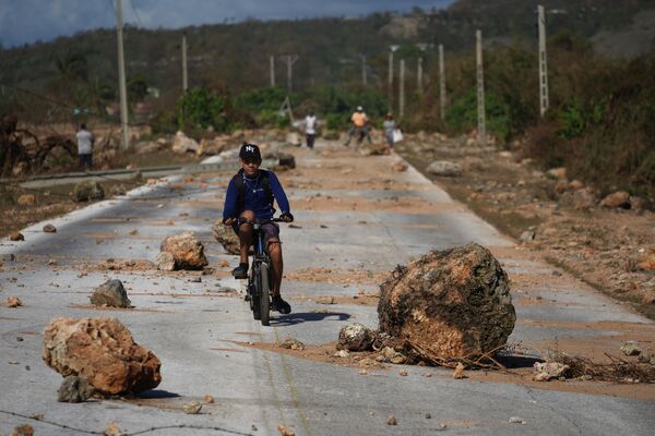 Последствия урагана "Мелисса" в городе Сантьяго-де-Куба, Куа.