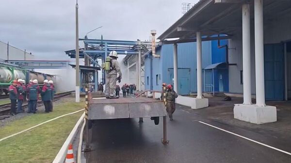 На месте ЧП на ОАО Беларуськалий - Sputnik Беларусь