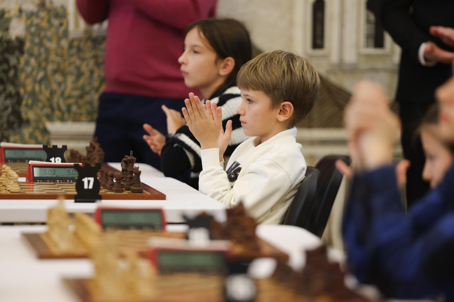 Многократный чемпион мира, международный гроссмейстер, президент Федерации шахмат Московской области Сергей Карякин Многократный чемпион мира, международный гроссмейстер, президент Федерации шахмат Московской области Сергей Карякин - Sputnik Беларусь, 1920, 01.11.2025