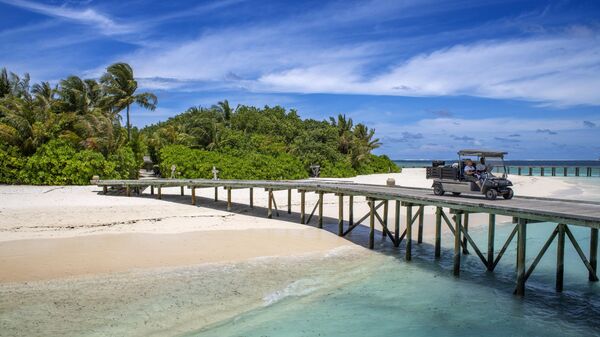 Отель на Мальдивах, архивное фото - Sputnik Беларусь