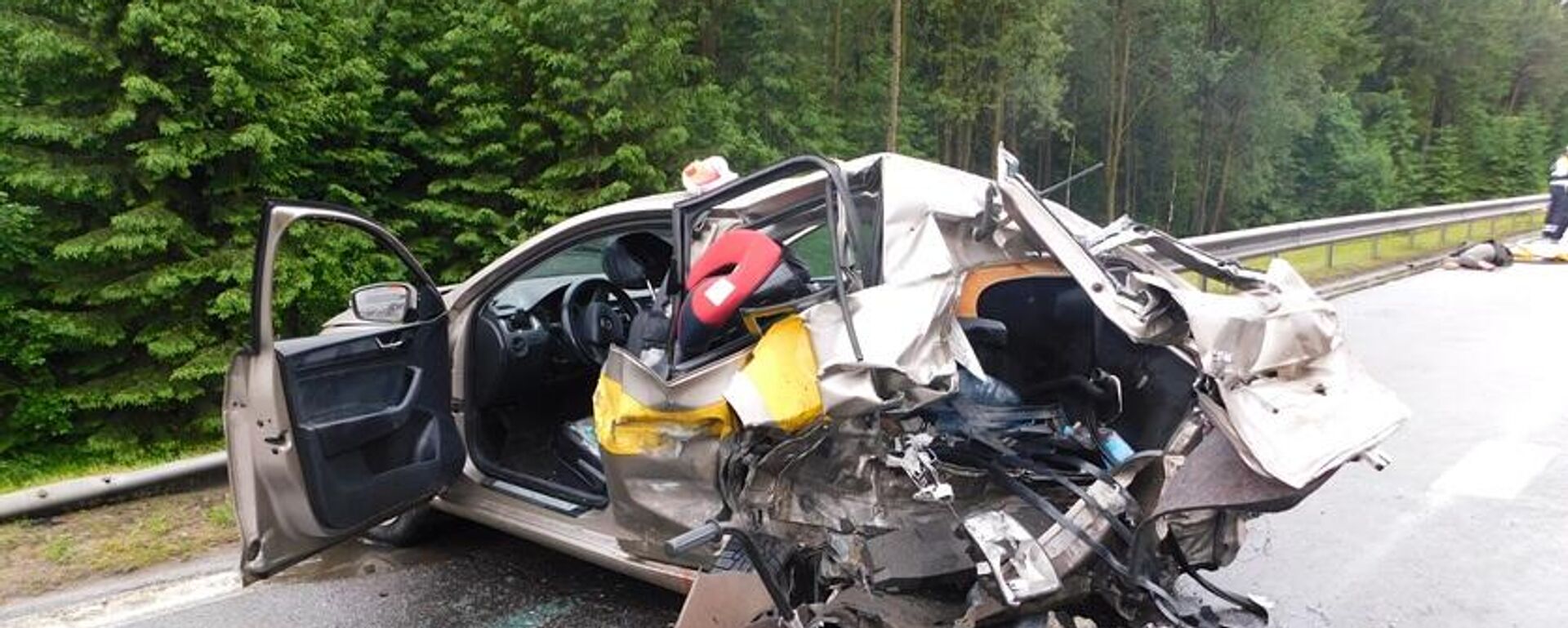 Последствия смертельного ДТП на трассе М2 - Sputnik Беларусь, 1920, 04.11.2025