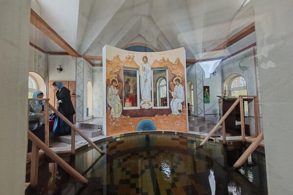 Купель в Лавришевском монастыре