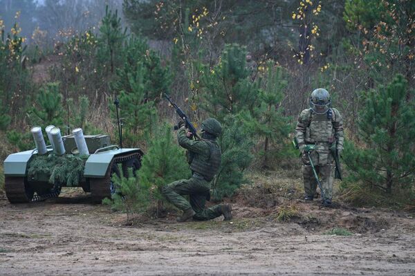 Сбор на Лепельском полигоне