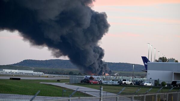 Авиакатастрофа самолета UPS в Кентукки - Sputnik Беларусь