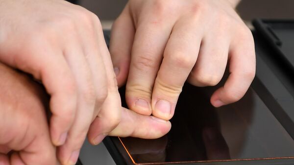 Дактилоскопия, архивное фото - Sputnik Беларусь