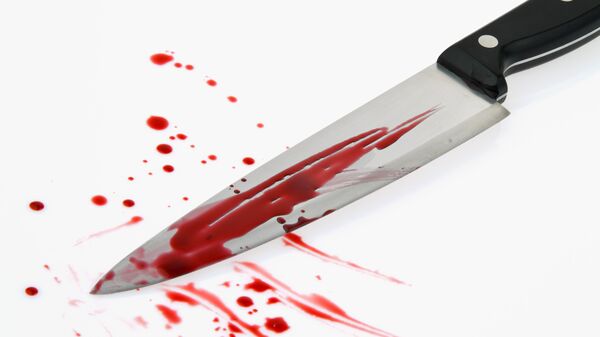 Окровавленный нож, архивное фото - Sputnik Беларусь