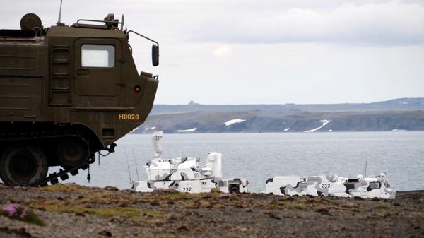 Стрельбы из арктических ЗРК Тор-М2ДТ на архипелаге Новая Земля - Sputnik Беларусь