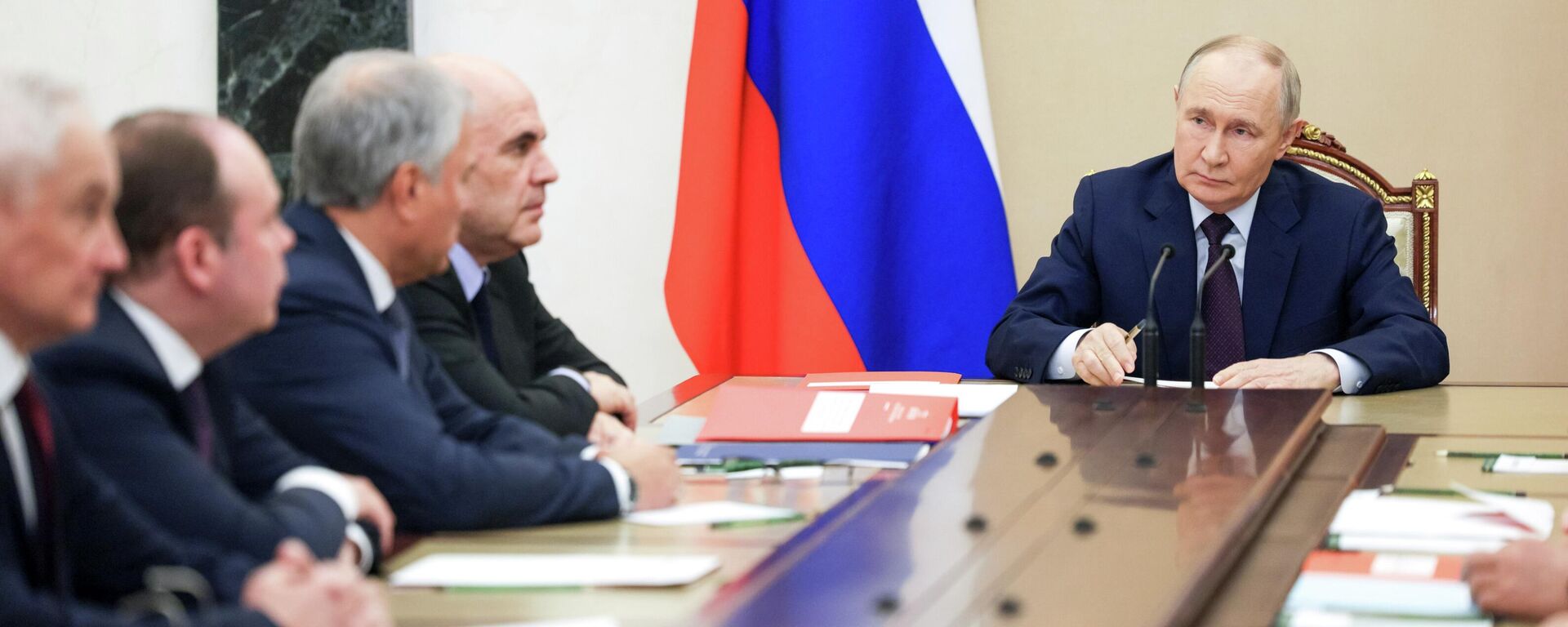 Президент Владимир Путин провел заседание Совбеза РФ