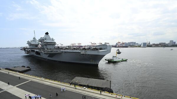 Авианосец HMS Prince of Wales - Sputnik Беларусь