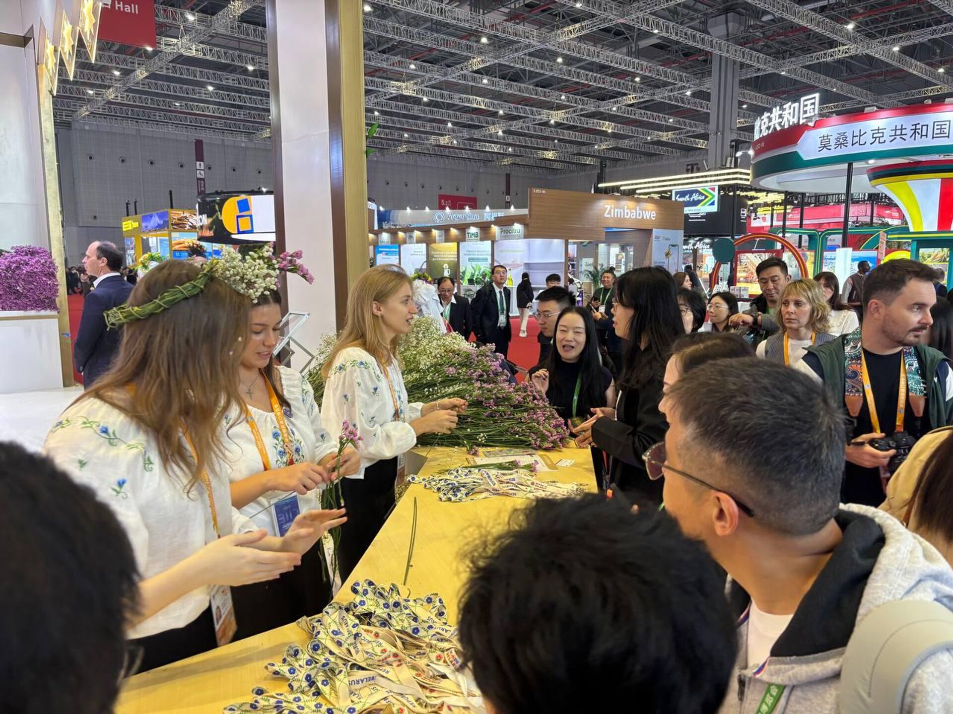 Павильон Беларуси на CIIE 2025 