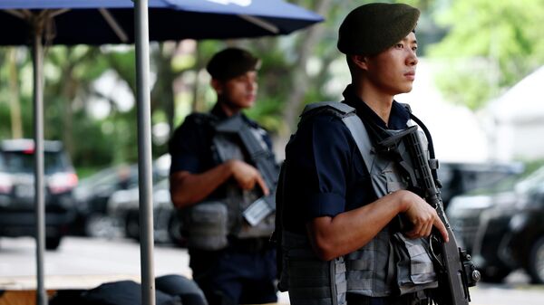 Полиция Сингапура - Sputnik Беларусь