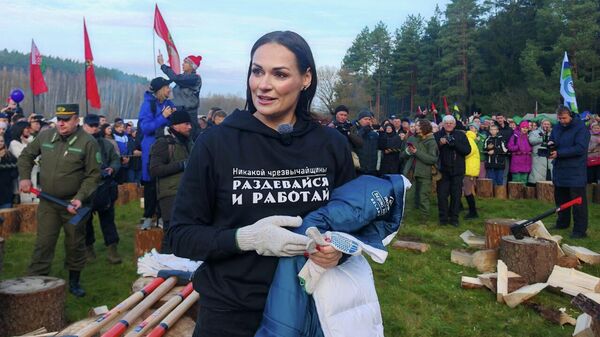 Пресс-секретарь президента Беларуси Наталья Эйсмонт - Sputnik Беларусь